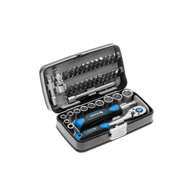 Dopsleutels 1/4”, set 38 stuks Högert HT1R462