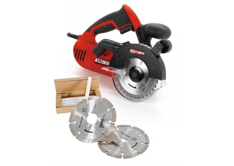 Handcirkelzaag met dubbel zaagblad Holzmann DBS 125