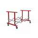 Opklapbare tafel, verplaatsbare tafelschraag Holzmann KB100TWIN