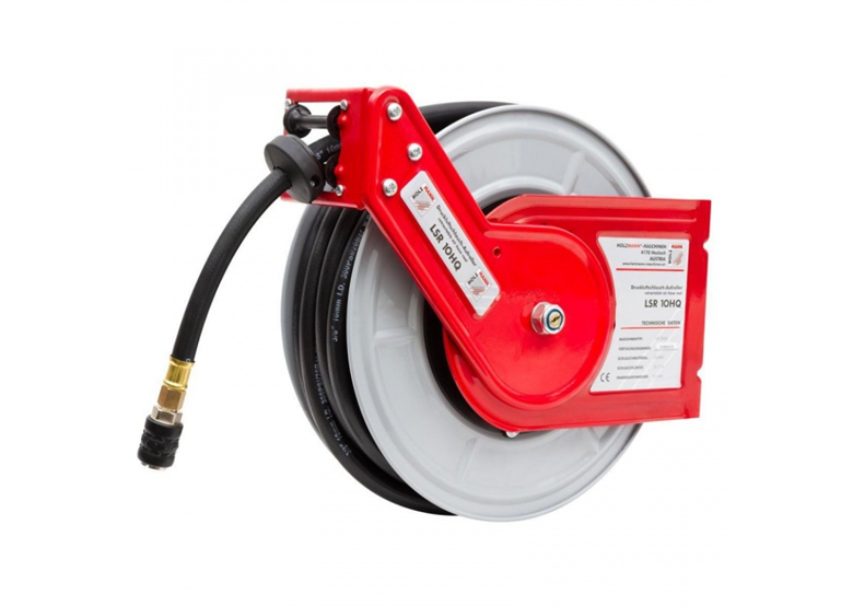 Pneumatische slang op haspel Holzmann LSR10HQ