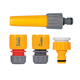 Compacte tuinslanghaspel 1/2” 25 m met slang en sproeiset 6 stuks. Hozelock 2415