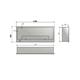 Inbouw haard Infire INSIDE 1200