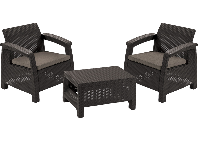 Tuinmeubelen Set Keter Corfu weekend 223235