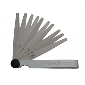 Voelermaat  100/0.02-0.2 Kmitex G340-020