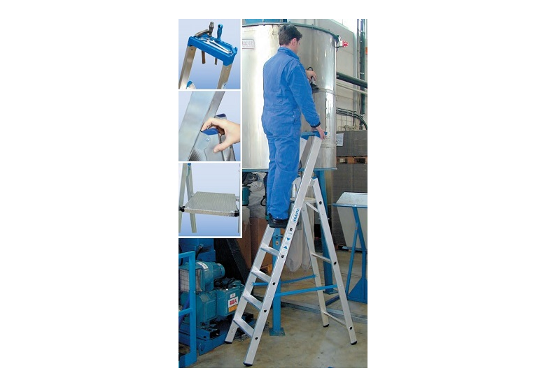 Ladder - aluminium Krause STABILO