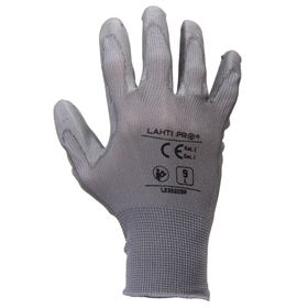 Werkhandschoenen PU L230207P, 12 paar, 7 Lahti Pro L230207W