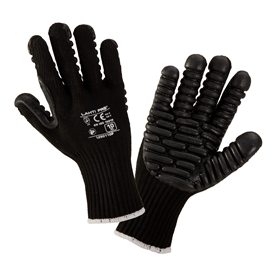 Anti-vibratie handschoenen zwart, 10, ce Lahti Pro L290110K