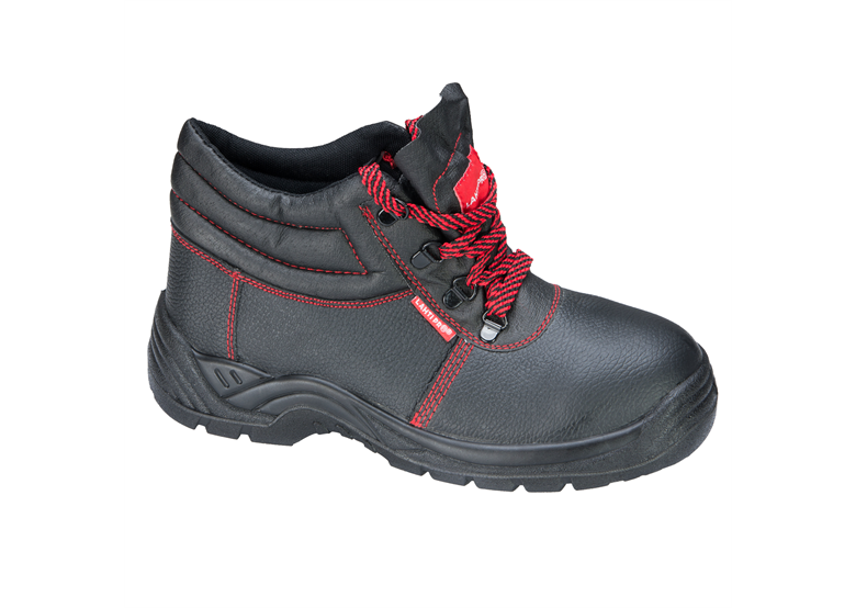 Werkschoenen zonder veiligheidsneus, leer zwart, o1 src, 39, ce Lahti Pro L3010139