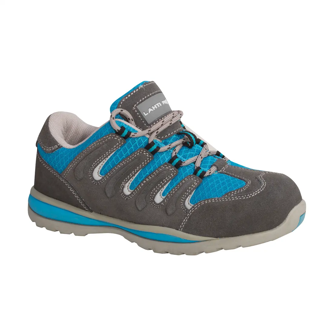 Werkschoenen/dames, suède/mesh-stof, grijs-blauw, s1 sra, 41, ce Lahti Pro L3040641