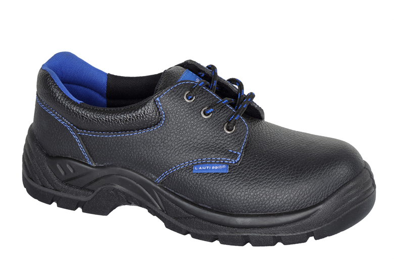 Leren werkschoenen, zwart-blauw, sb fo src, 39 Lahti Pro L3041939