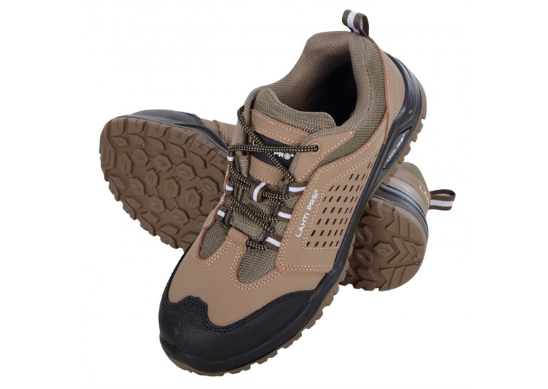 Werkschoenen nubuck met gaatjes, S1 SRA, 45 Lahti Pro L3042045