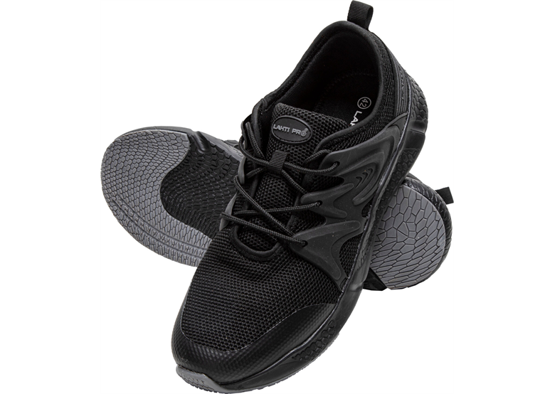 Werkschoenen mesh-stof 3d zwart, 43 Lahti Pro L3043243