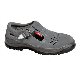 Werkschoenen sandalen, suède, grijs, s1 src, 39 Lahti Pro L3060139