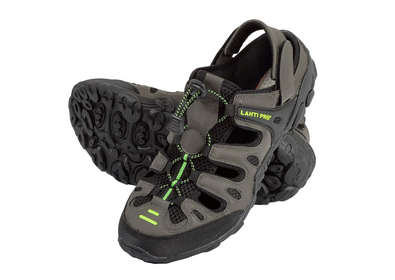 Werkschoenen sandalen, PU/mesh-stof,  kaki 40 Lahti Pro L3060740