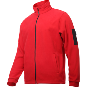 Fleece sweater rood, XL Lahti Pro L4012104