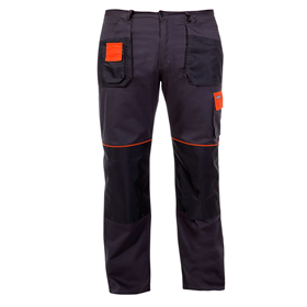 Werkbroek grafiet-oranje S (48) Lahti Pro L4050348