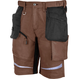 Korte broek, bruin-zwart M Lahti Pro L4071102