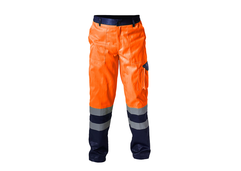 Waarschuwing werkbroek, oranje 3XL Lahti Pro L4100306