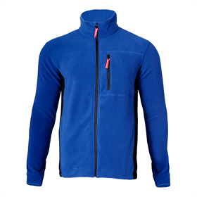 Fleece sweater marineblauw / zwart, M Lahti Pro LPBP2M