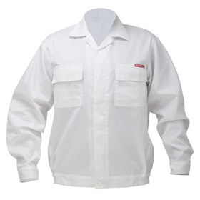 Bedrijfskleding - set (jas + tuinbroek) wit, L quest Lahti Pro LPQC88L