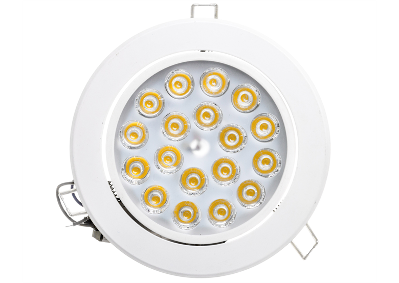 LED downlight 18W wit rond Lamprix 471438