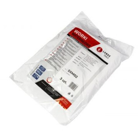 Stoffen zakken voor Starmix 25/35l.  stofzuigers, 3 st. Lange Tools L1SXM02