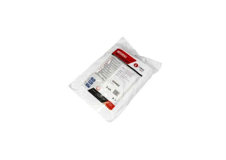 Stoffen zakken voor Starmix 25/35l. stofzuigers, 3 st. Lange Tools L1SXM02