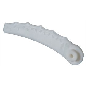 Vervangingsmessen gebogen kunststof 12 stuks. Makita 198426-9