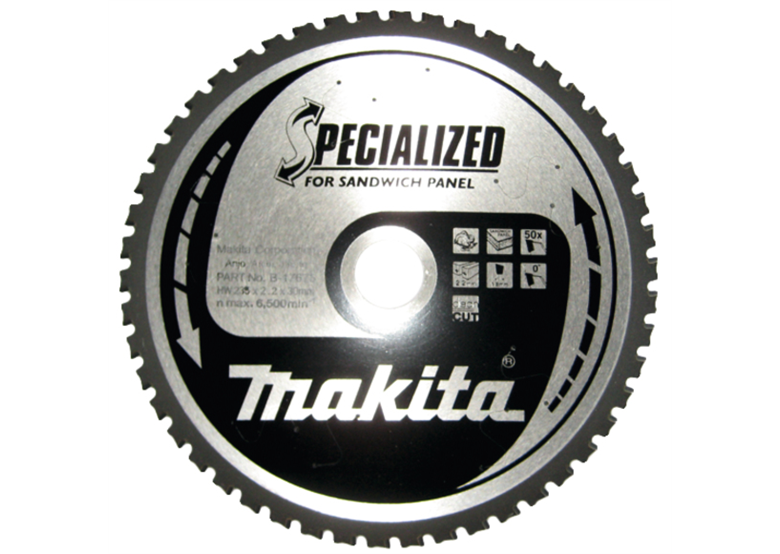 Zaagblad voor sandwichpanelen 230x30mm Makita B-17675