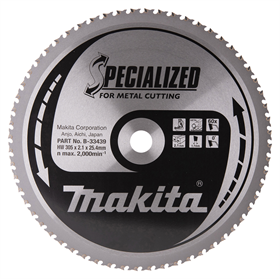 Zaagblad 305x2,1x25,4mm Makita B-33439