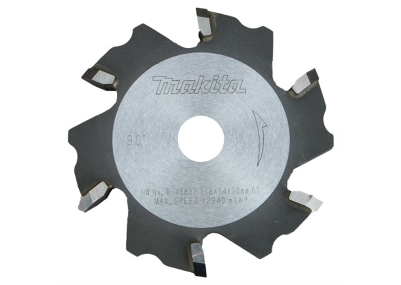 Freesblad 118mmx20mmx6T Makita B-48832