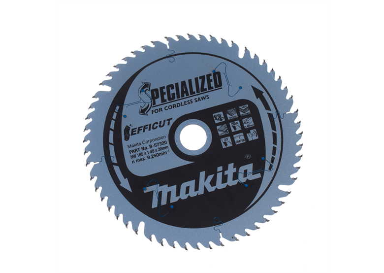 Zaagblad 165x20mm T56 Makita B-57320