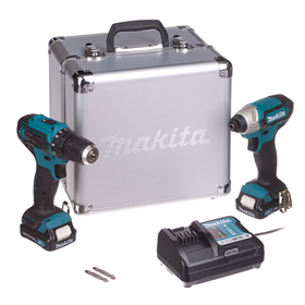 Gereedschap Set 12V Makita CXT CLX224X 2x1.3Ah