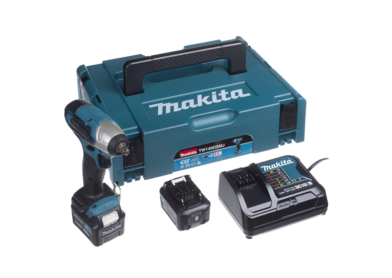 Slagmoersleutel Makita CXT TW140DSMJ 2x4.0Ah