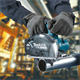 Metaaldoorslijpmachine Makita DCS553Z