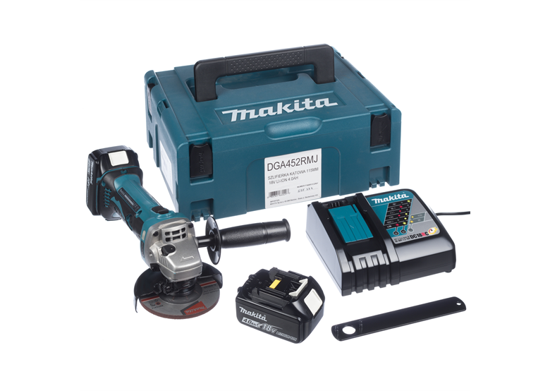 Haakse slijper Makita DGA452RMJ