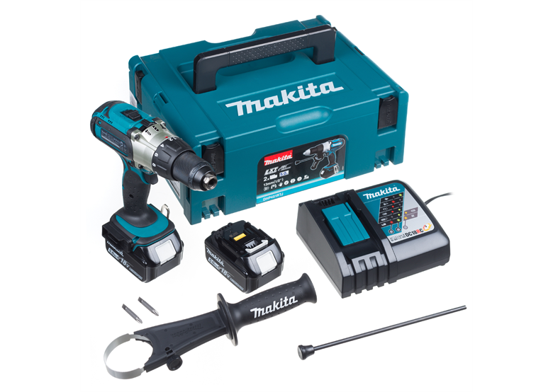 Klopboor-/schroefmachine Makita DHP451RTJ