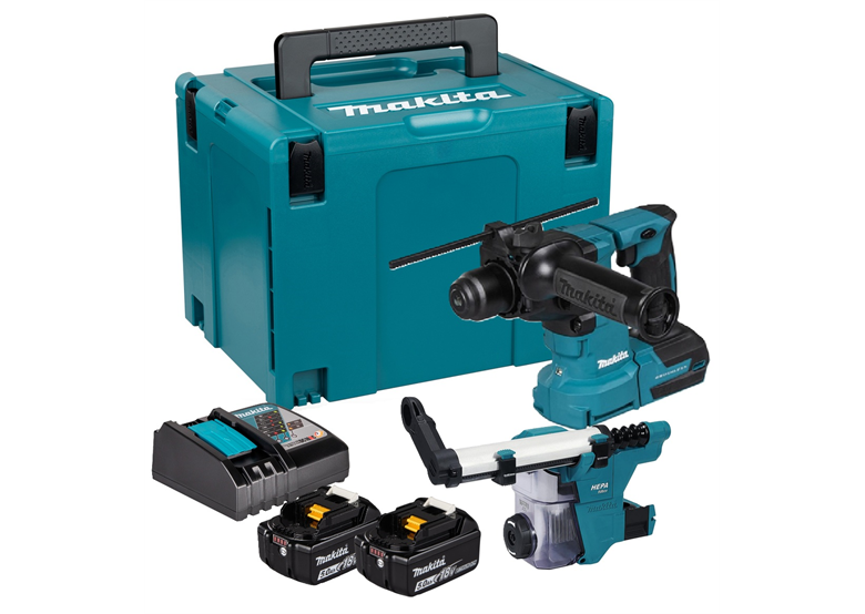 Boorhamer Makita DHR183RTWJ 2x5.0Ah