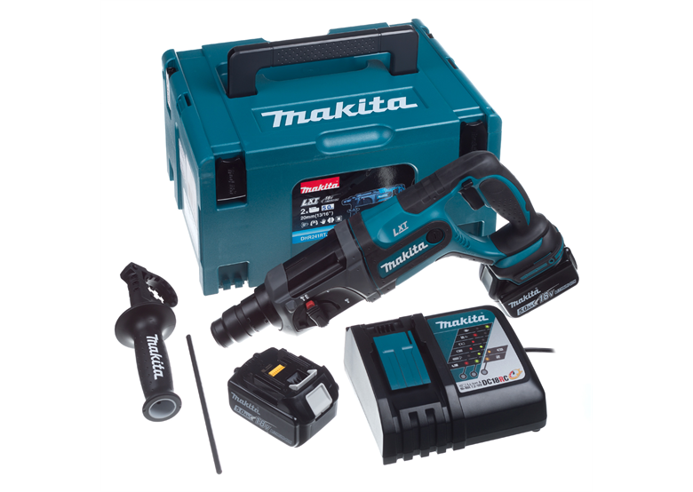 Boorhamer Makita DHR241RTJ 2x5,0Ah MAKPAC 3