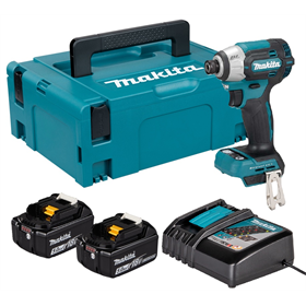 Slagschroevendraaier Makita DTD201RTJ 2x5.0Ah
