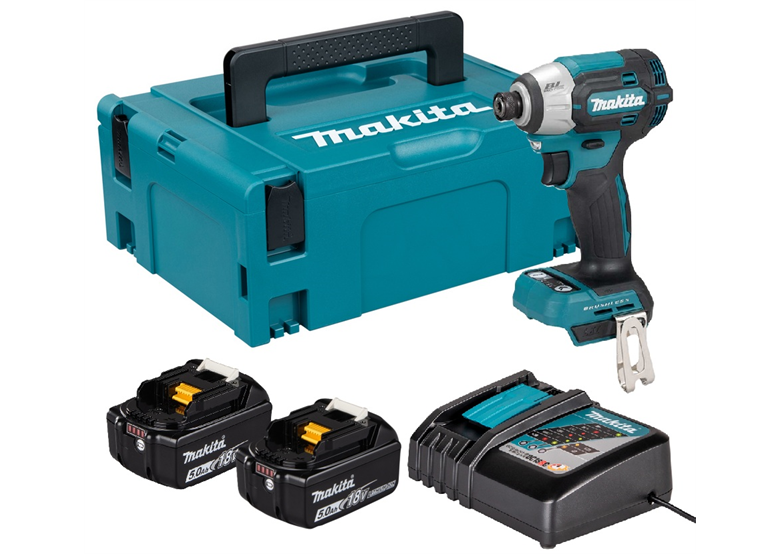 Slagschroevendraaier Makita DTD201RTJ 2x5.0Ah