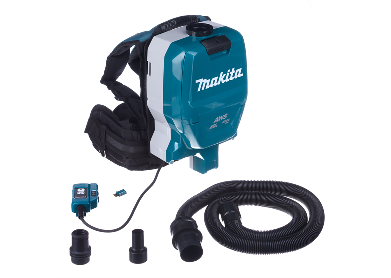 Rugstofzuiger met Bluetooth Makita DVC265ZXU
