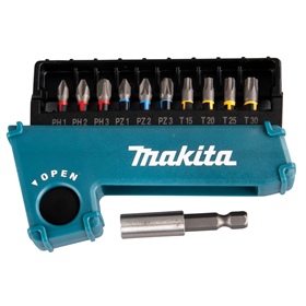Bitset 11 stuks Makita E-03567