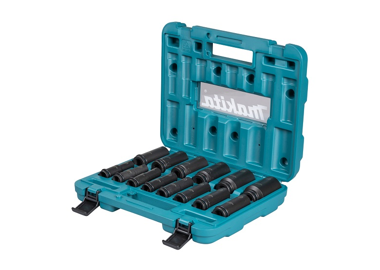 Krachtdoppenset 14-delig 1/2" VK lang Makita E-16586