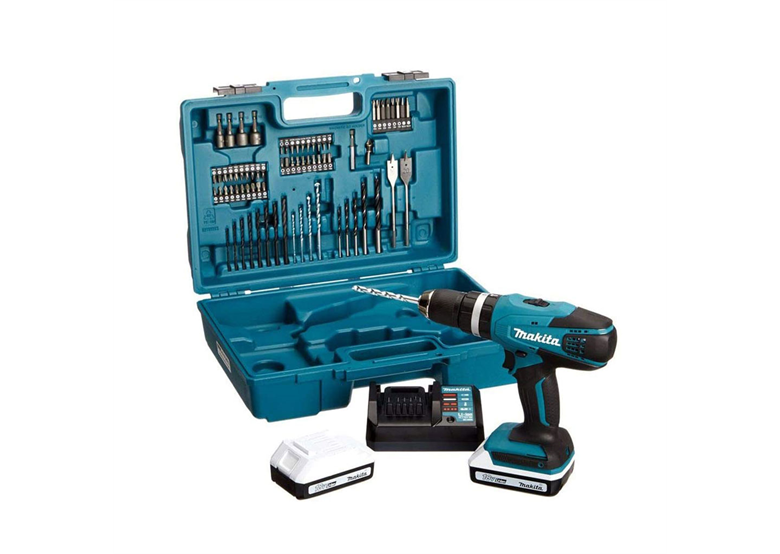 Klopboor-/schroefmachine Makita HP488D007 2x2.0Ah