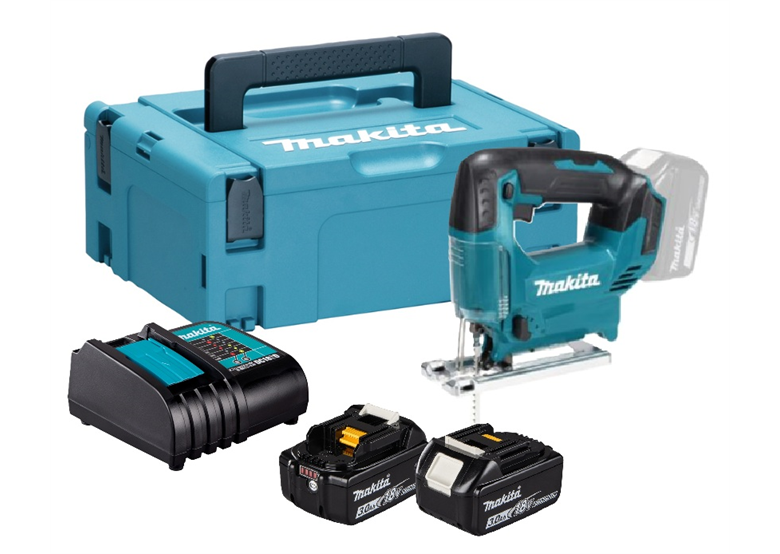 Decoupeerzaag Makita LXT DJV186SFJ 2x3.0Ah