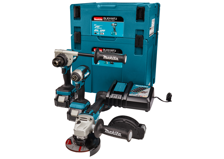 Gereedschap Set 18V Makita LXT DLX3155TJ 2x5.0Ah