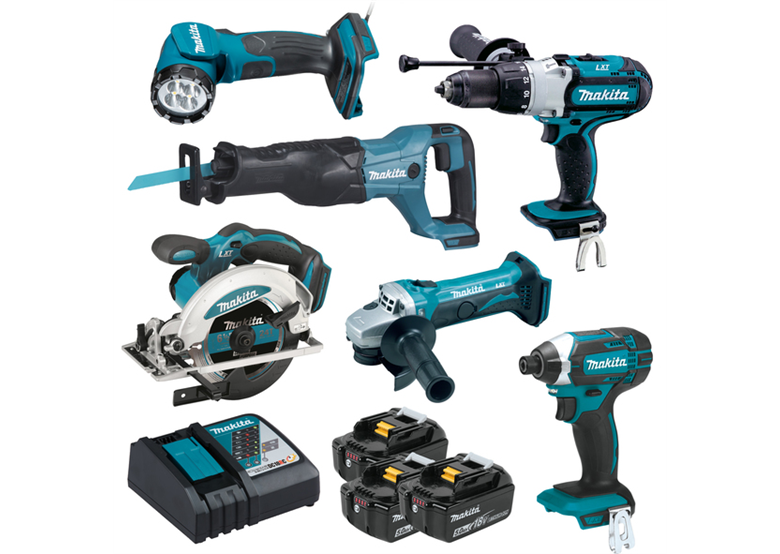 Gereedschap Set 18V Makita LXT DLX6105T 3x5.0Ah