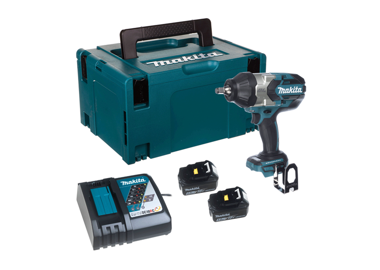 Slagmoersleutel Makita LXT DTW1002RTJ 2x5.0Ah
