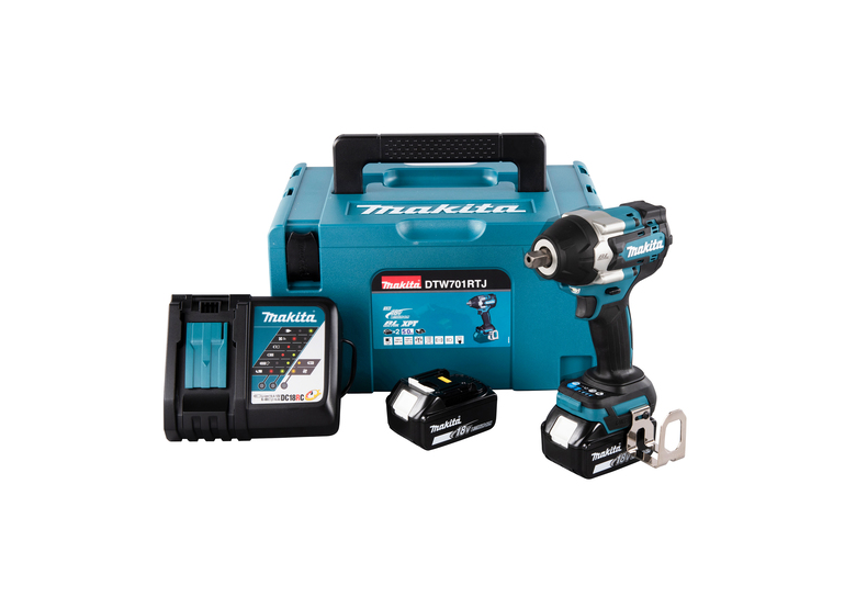 Slagmoersleutel Makita LXT DTW701RTJ 2x5.0Ah